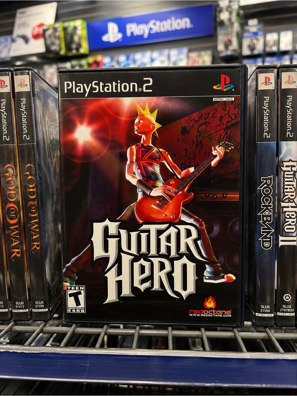 Guitar Hero Sony PlayStation 2 PS2 Complete CIB Tested